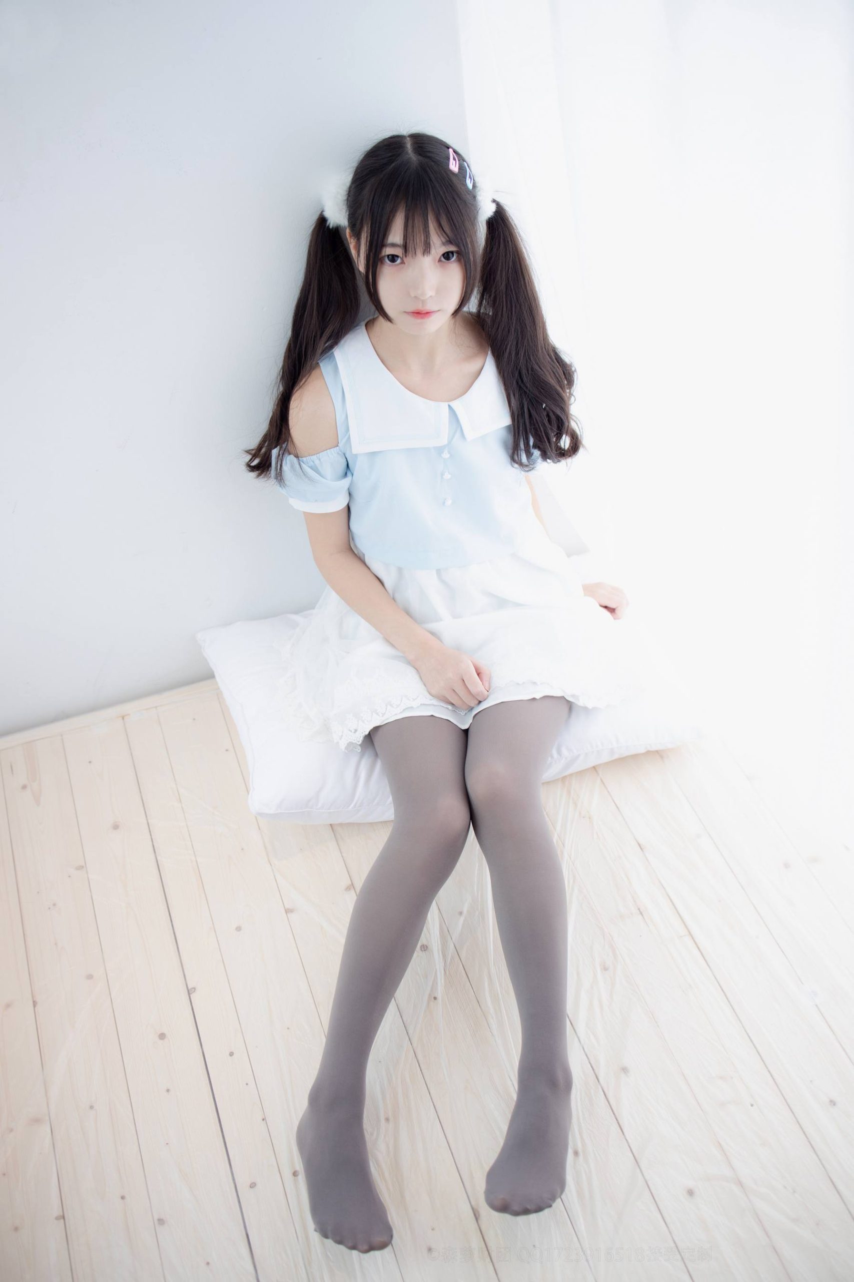 图片[2]-超级甜美的灰丝小姑娘【86P】20005-好看资源