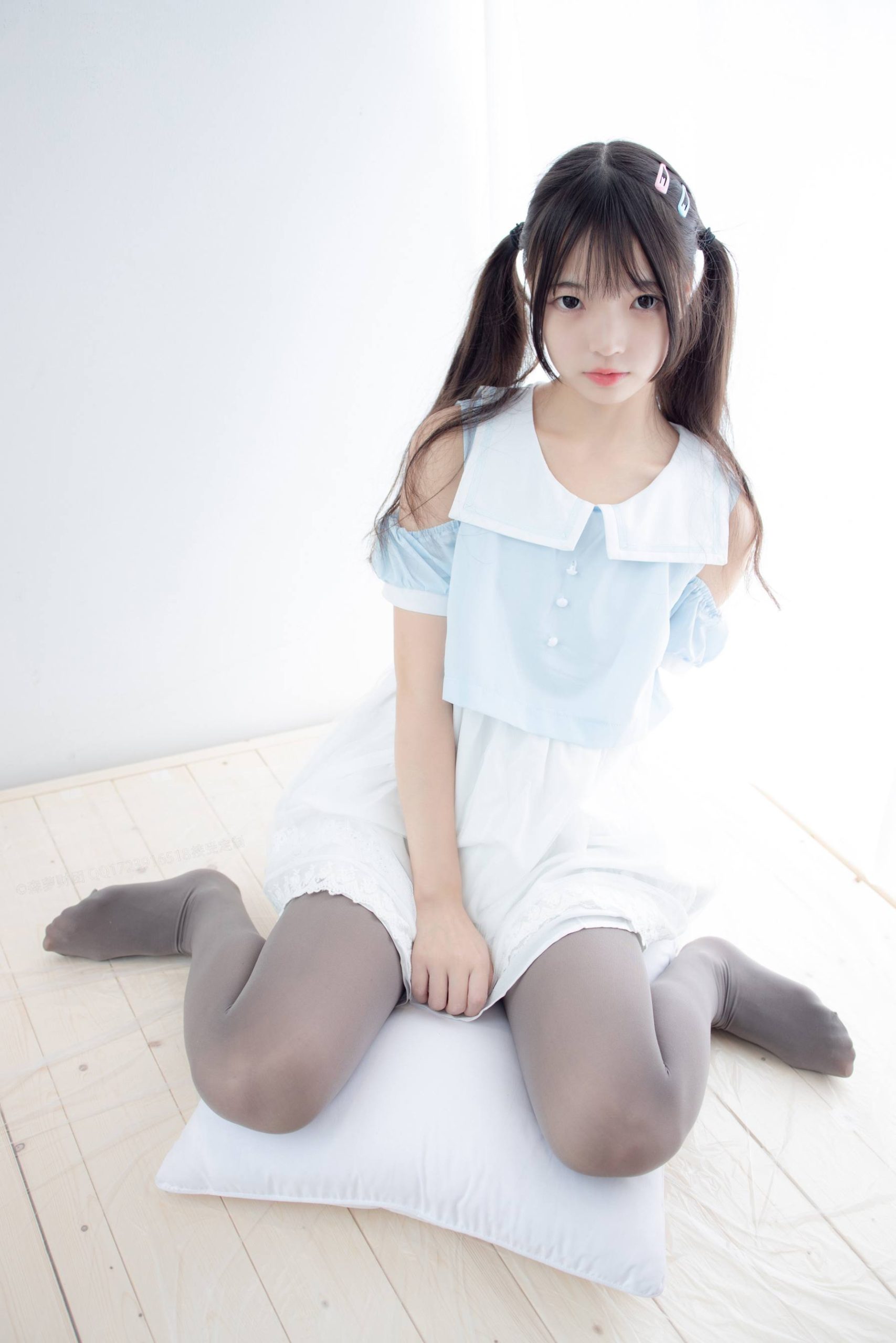 图片[5]-超级甜美的灰丝小姑娘【86P】20005-好看资源