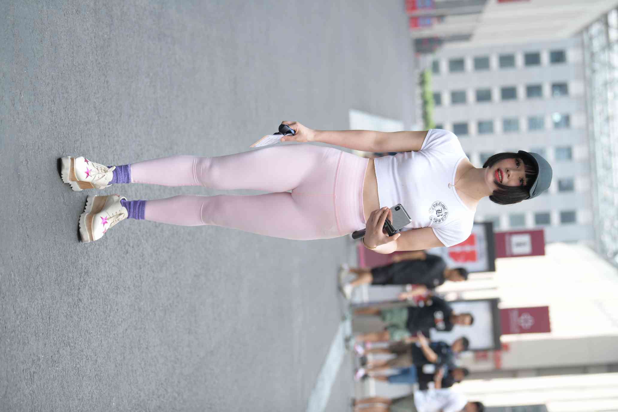 图片[2]-短发鸭舌帽时尚女生【102P】04022-好看资源
