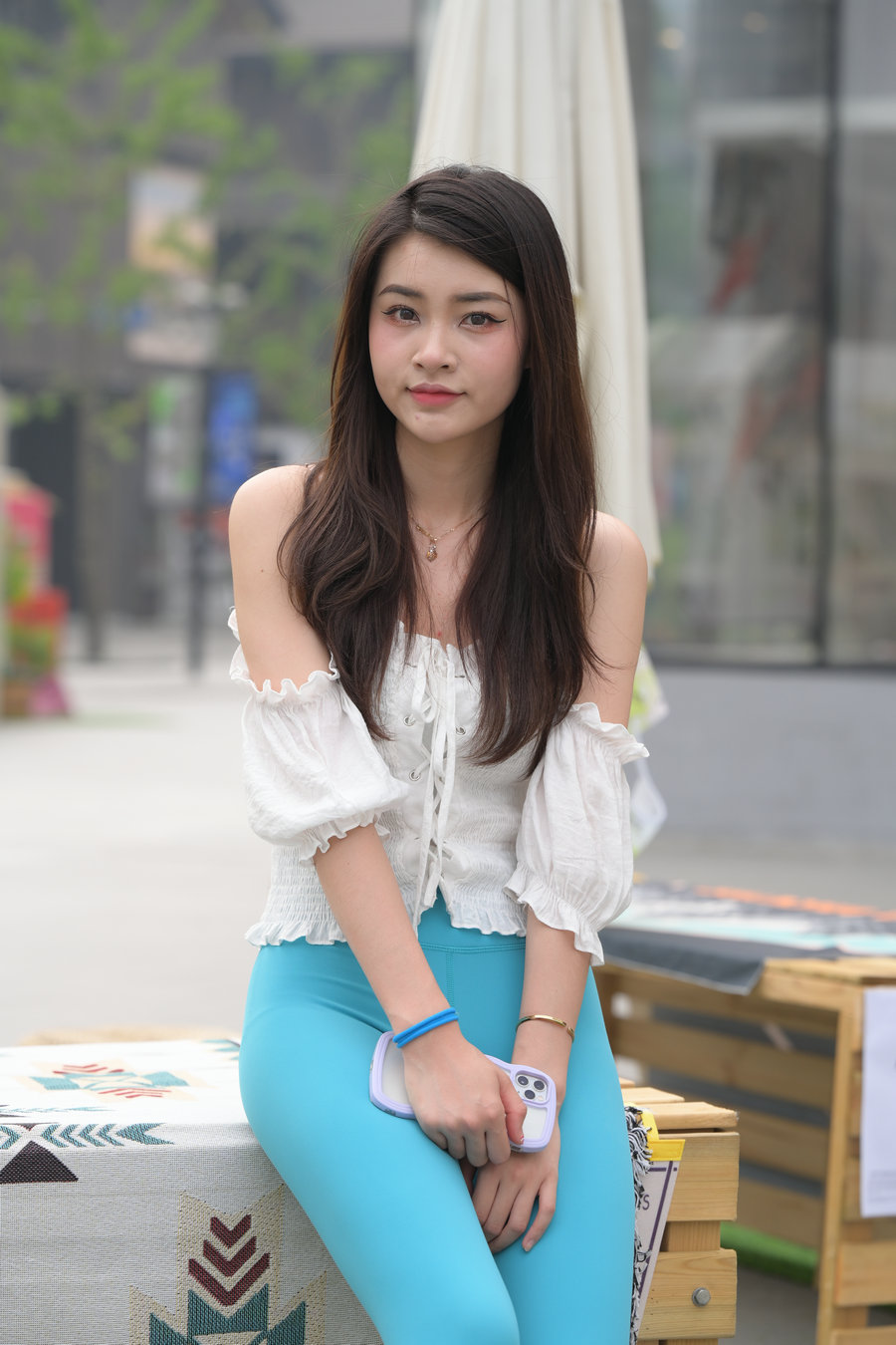 图片[2]-蓝色瑜伽裤漂亮女孩 J3299 769P-12.9GB-好看资源