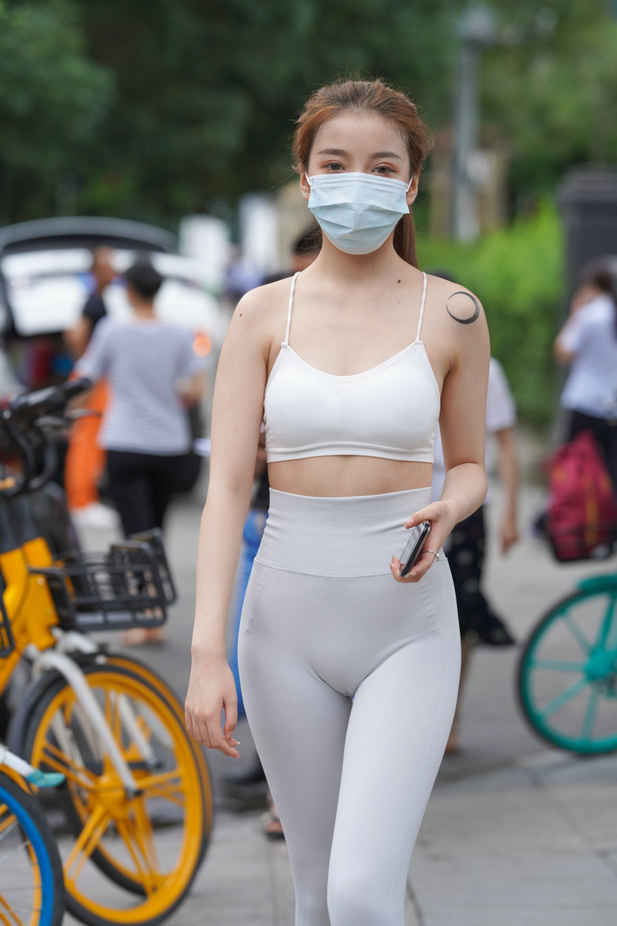图片[2]-灰色瑜伽裤女孩 J1323 723P4V-17.9GB-好看资源