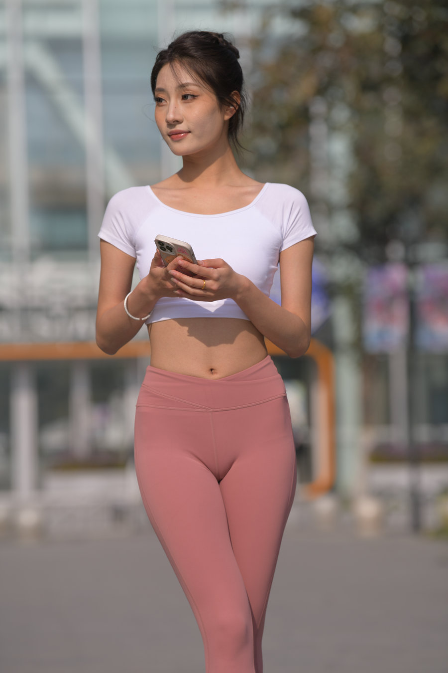 图片[1]-粉红色瑜伽裤女孩J4915 583P1V-26.4GB-好看资源