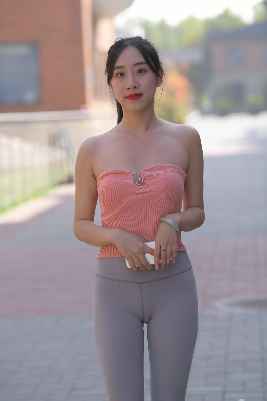 图片[1]-灰色瑜伽裤女孩J4905 522P1V-25.8GB-好看资源