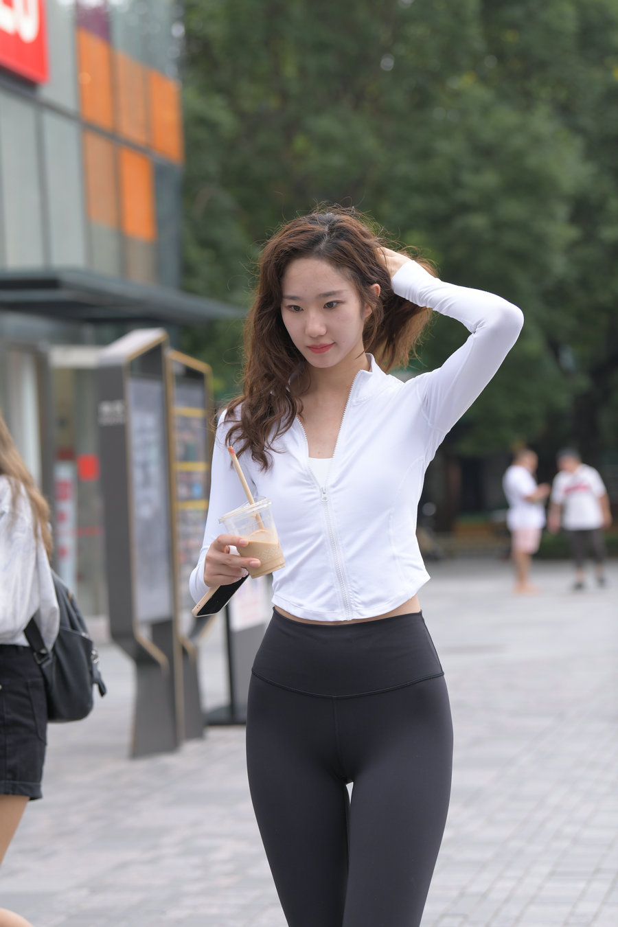 图片[3]-像刘亦菲的黑色瑜伽裤女孩J2237 340P1V-14.8GB-好看资源