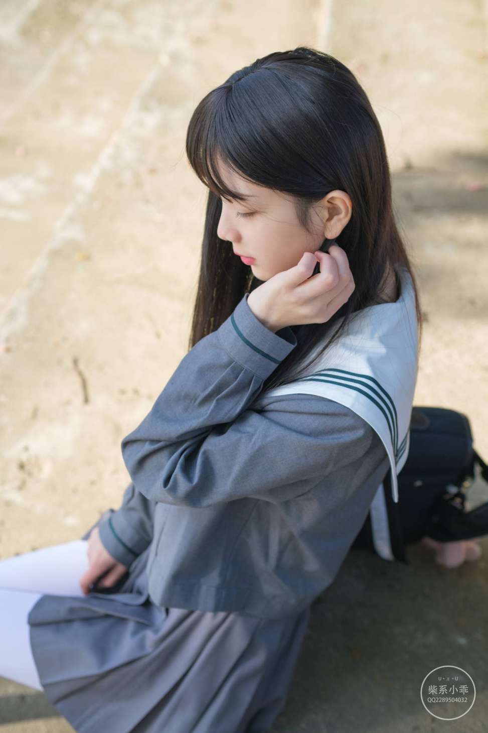 图片[3]-白丝清纯少女真的太可爱了【60P】20001-好看资源