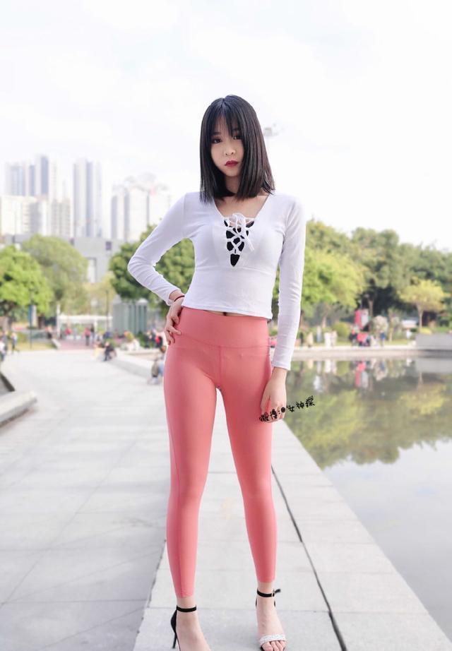 图片[2]-粉色瑜伽裤年轻女孩 J1311 417P17V-14.9GB-好看资源