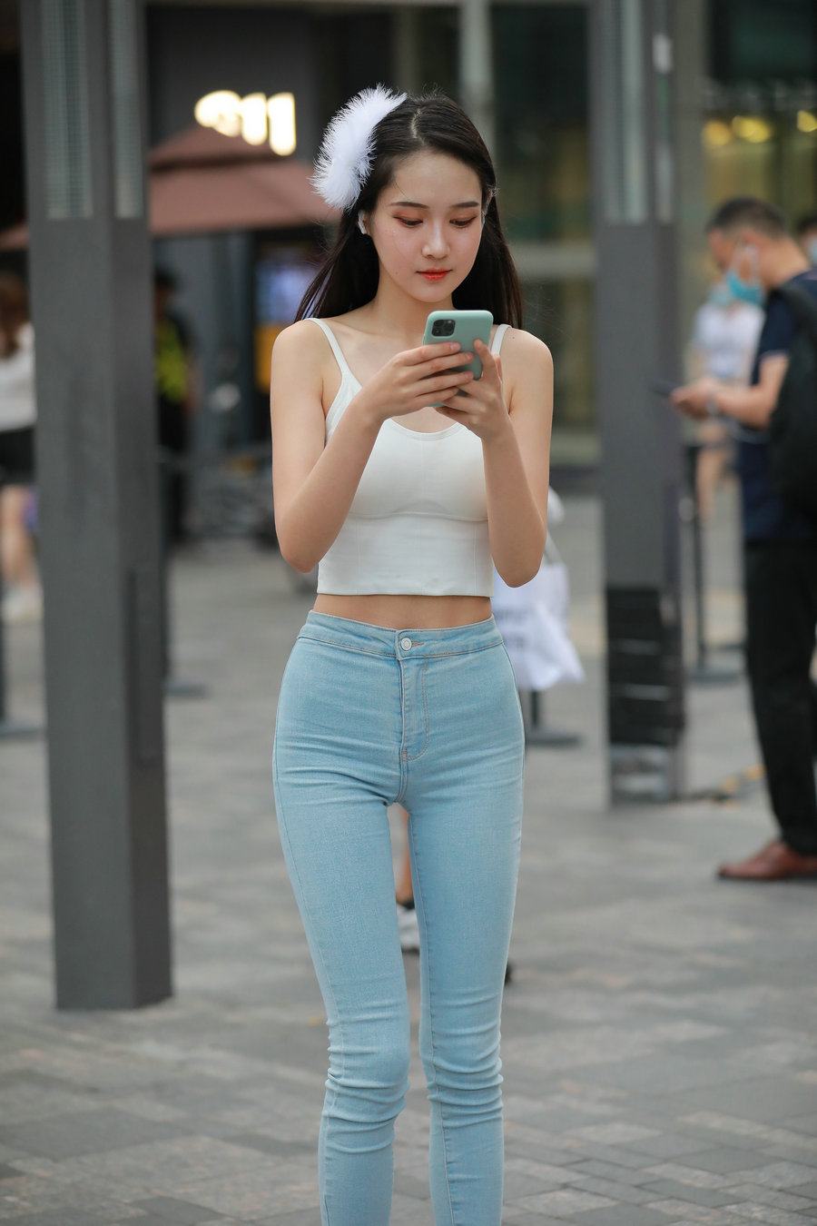 图片[3]-非常漂亮的牛仔裤女孩 J2144 98P1V-1.92GB-好看资源