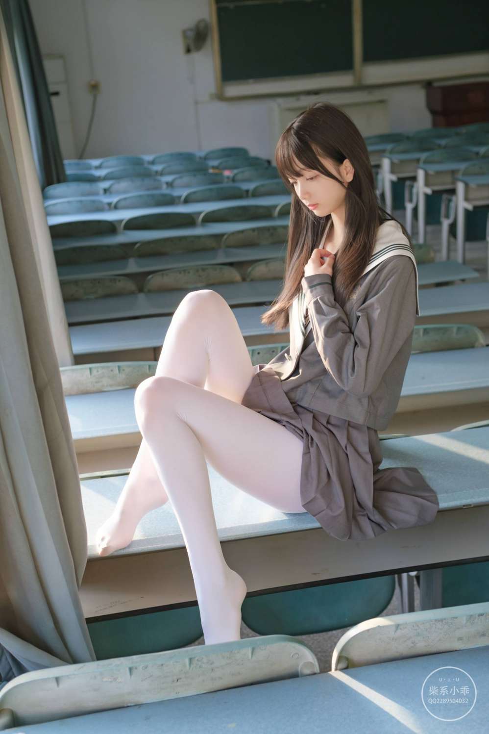 图片[5]-白丝清纯少女真的太可爱了【60P】20001-好看资源