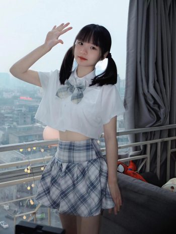 图片[6]-网格丝袜的清纯双马尾小姑娘-好看资源
