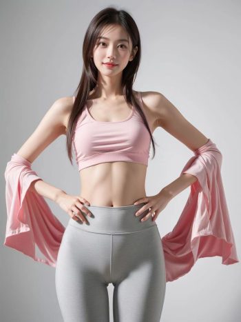 图片[8]-AI瑜伽裤清纯妹子系列图-好看资源