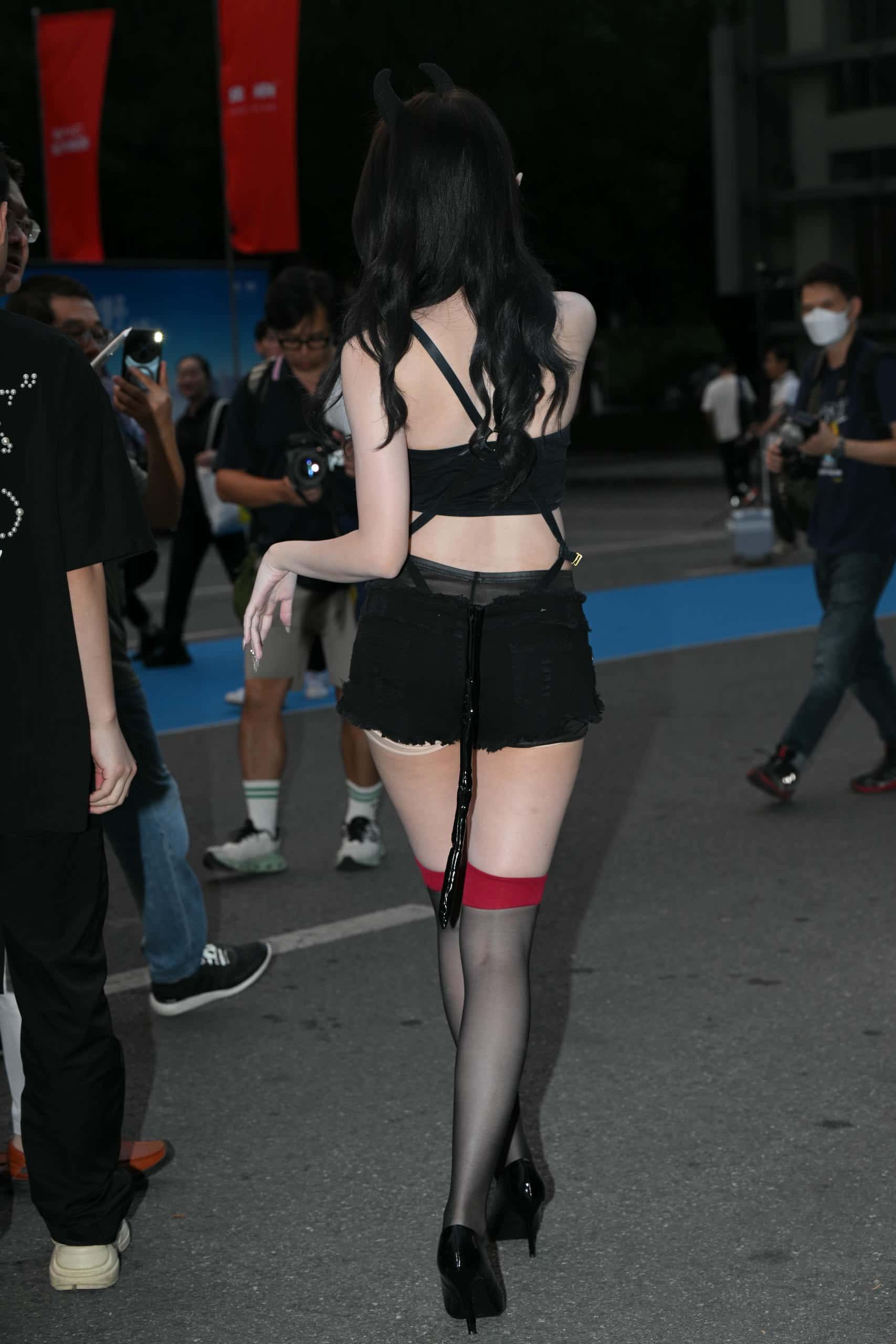 图片[3]-P0293 魅惑黑色短裤【72P】1.45GB-好看资源